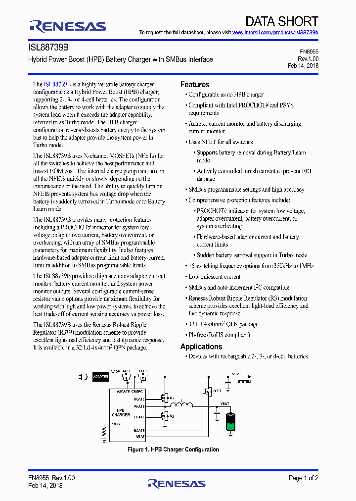 ISL88739B_9004452.PDF Datasheet