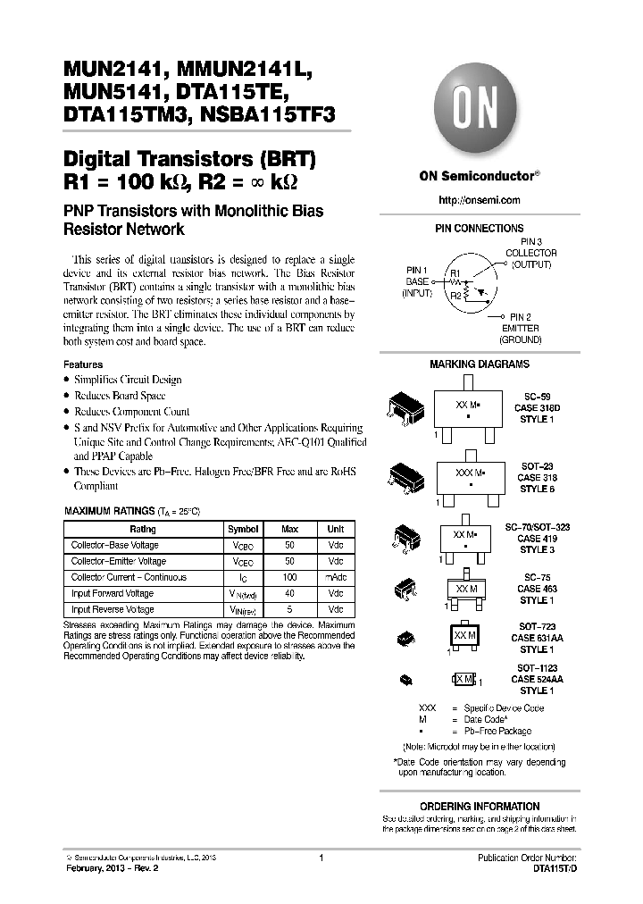 MUN5141T1G_9004917.PDF Datasheet