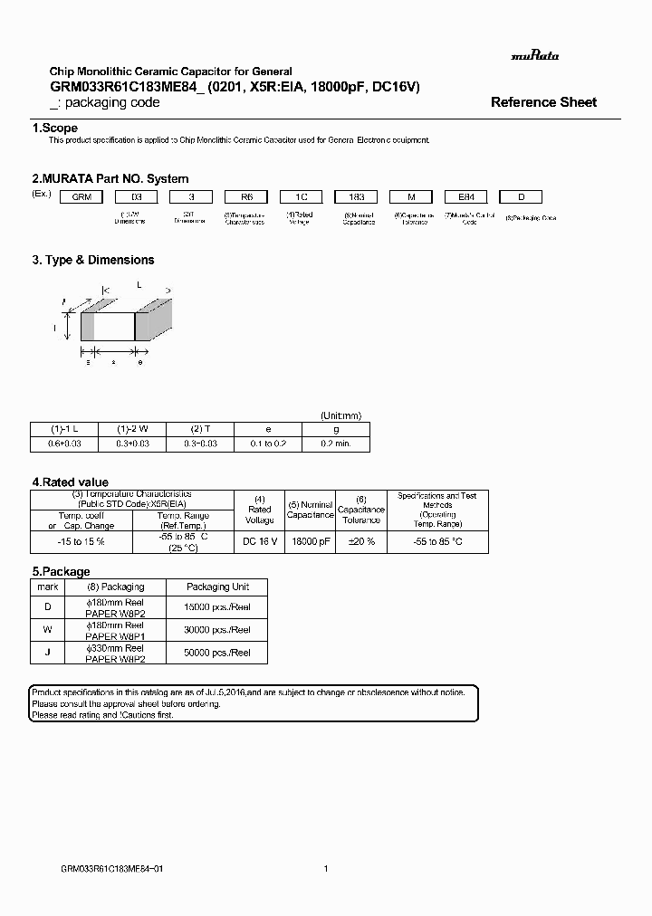 GRM033R61C183ME84_9006587.PDF Datasheet