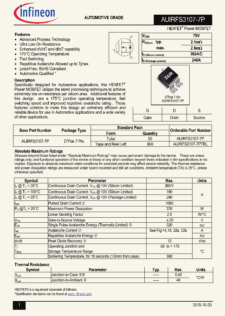 AUIRFS3107-7P_9006773.PDF Datasheet