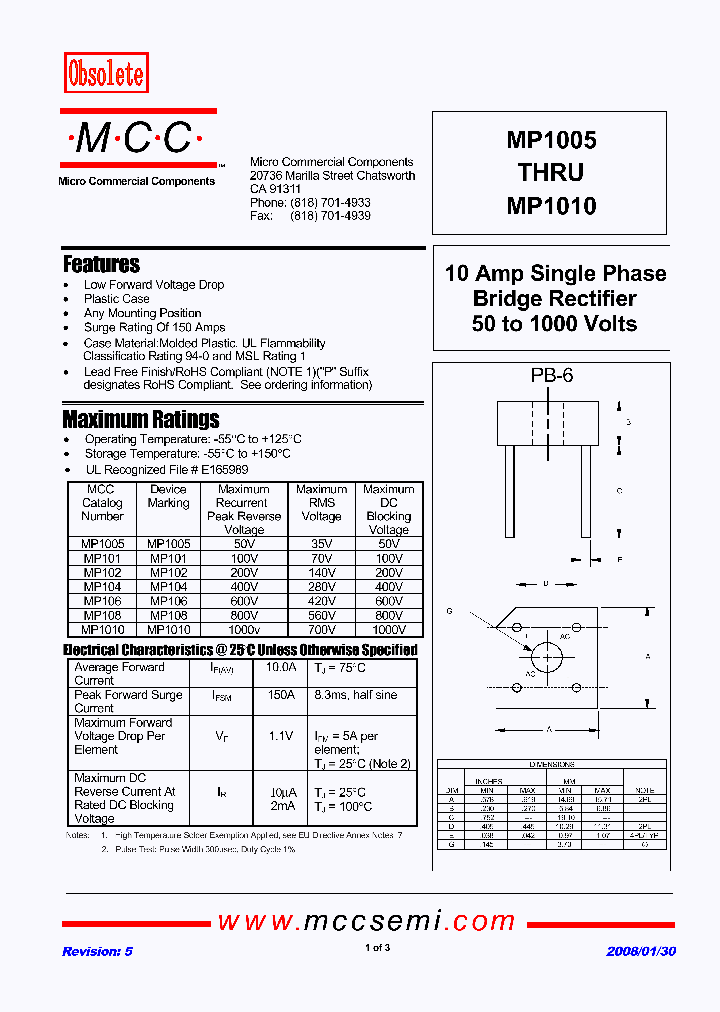 MP1010_9010287.PDF Datasheet