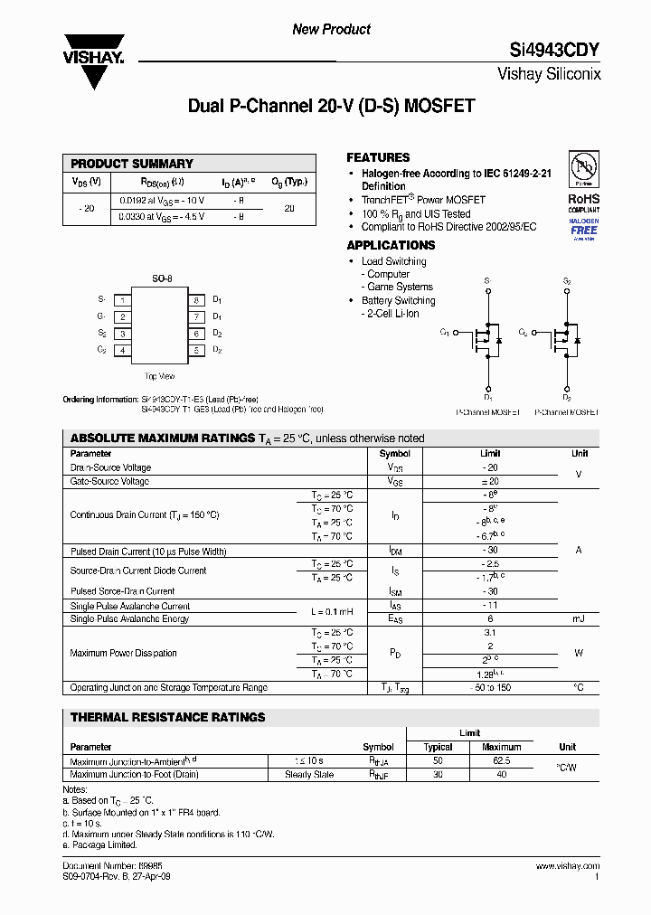SI4943CDY_9011821.PDF Datasheet