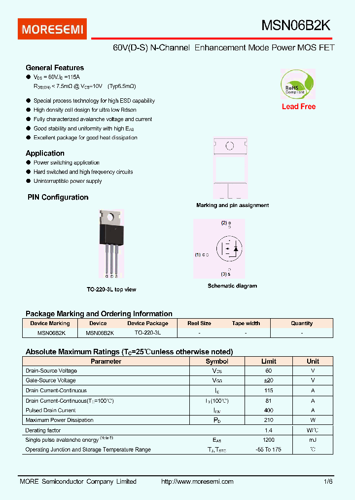 MSN06B2K_9013967.PDF Datasheet