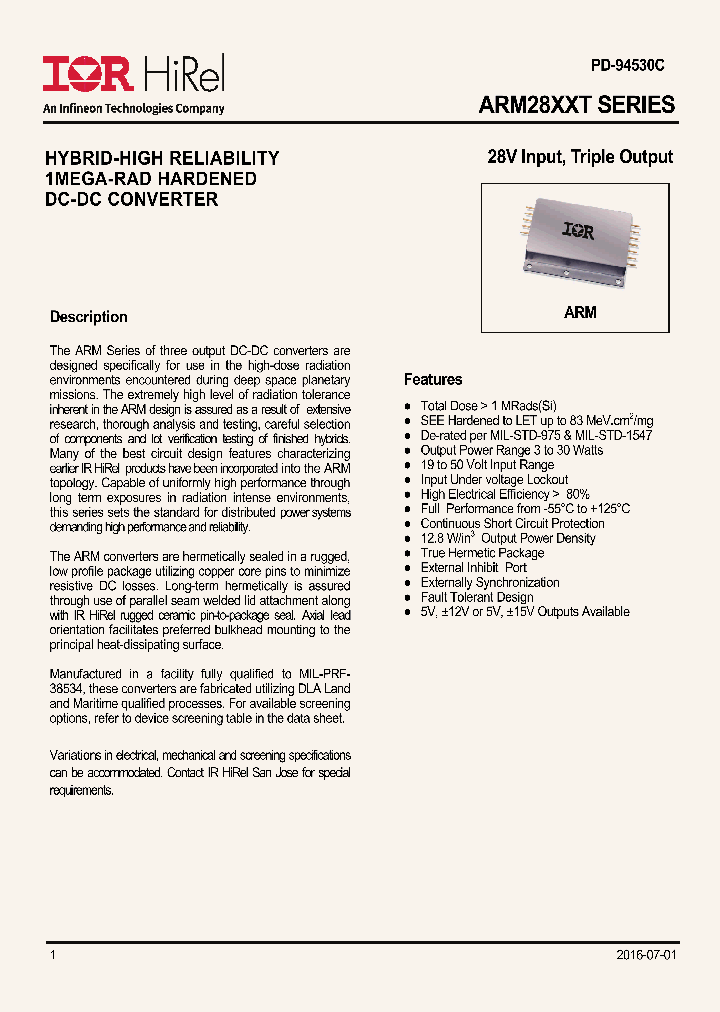 ARM2815T_9014176.PDF Datasheet
