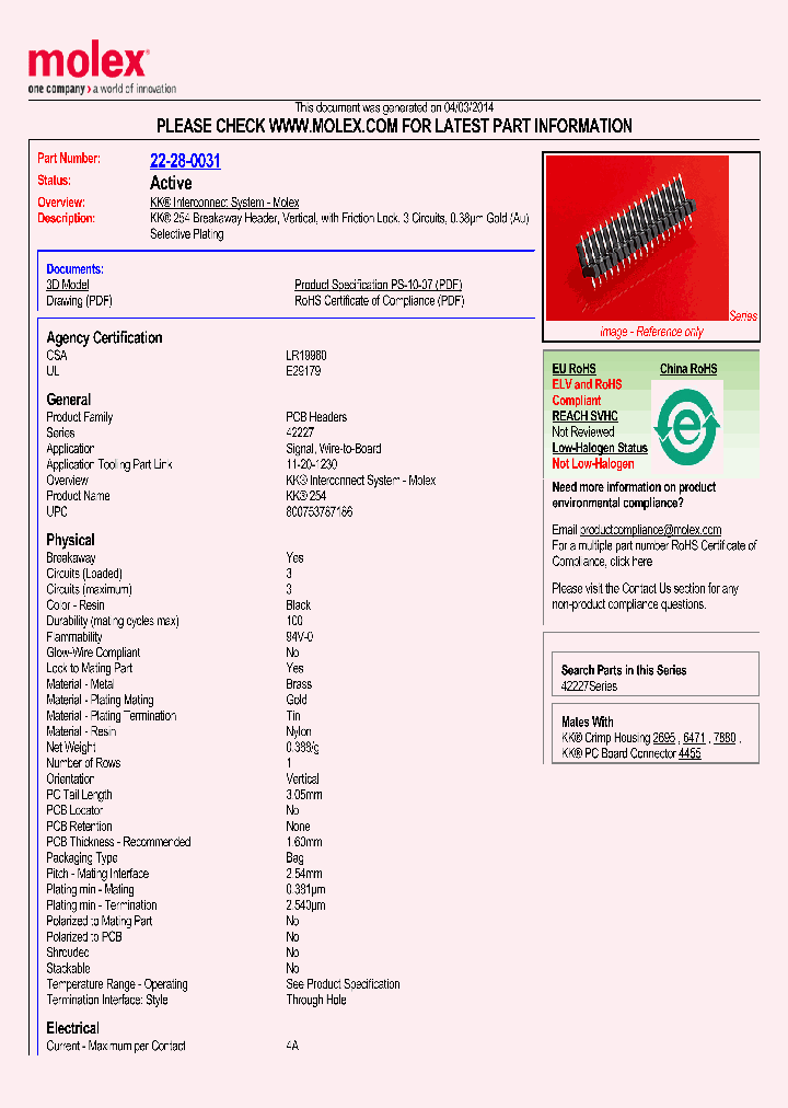 22-28-0031_9015195.PDF Datasheet