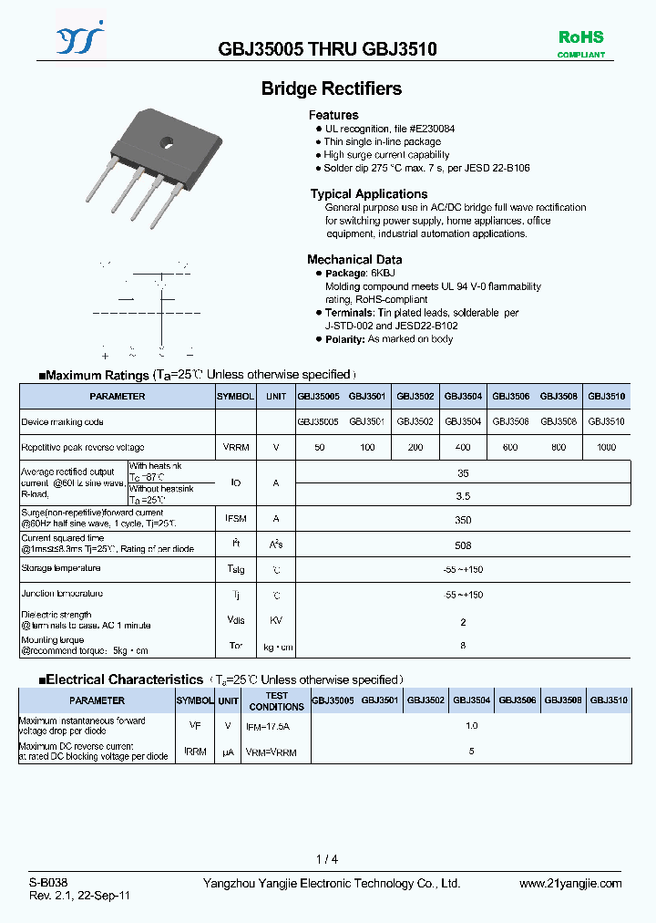 GBJ35005_9016516.PDF Datasheet