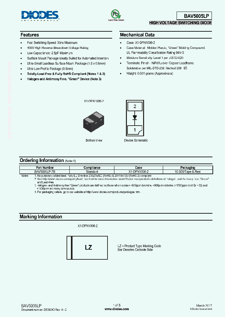 BAV5005LP-7B_9017053.PDF Datasheet