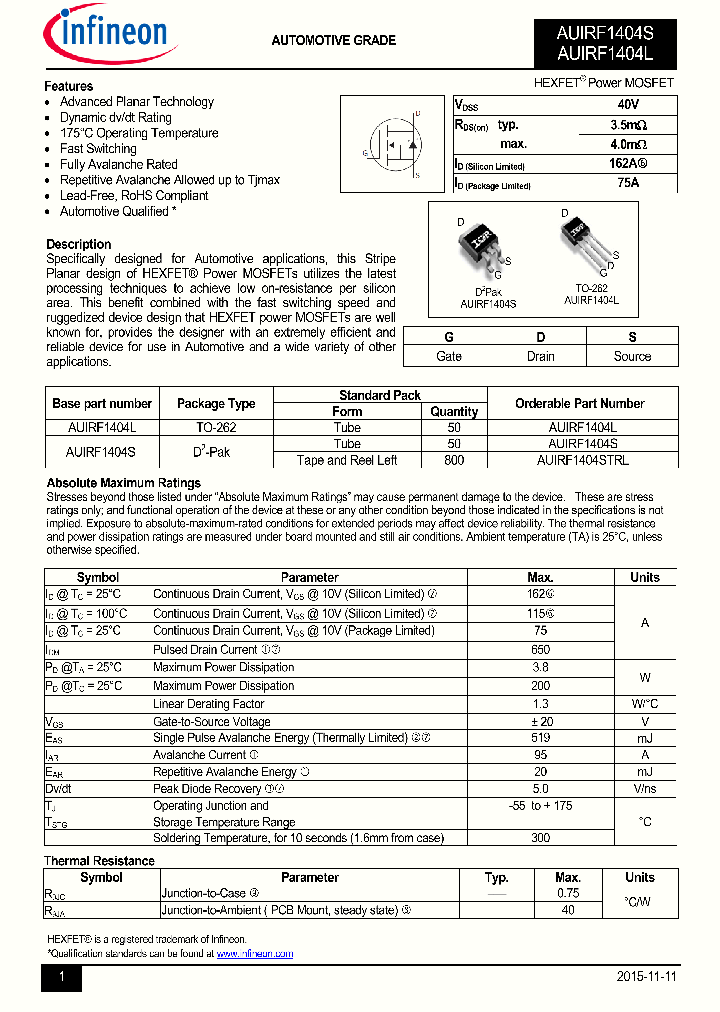AUIRF1404L_9019754.PDF Datasheet