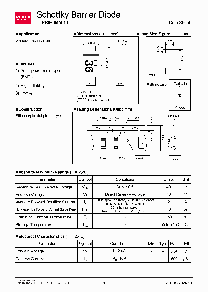 RB060MM-40-16_9020345.PDF Datasheet