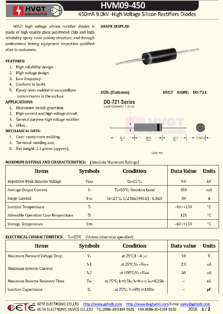 HVM09-450_9020510.PDF Datasheet
