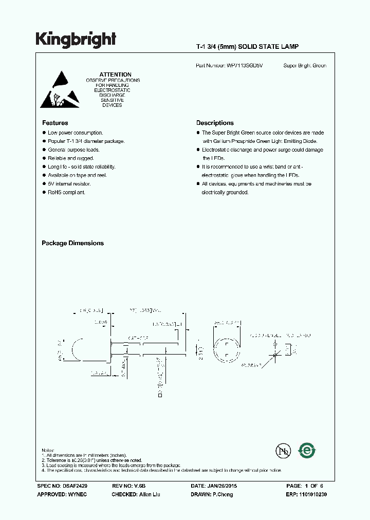 WP7113SGD5V-15_9020562.PDF Datasheet