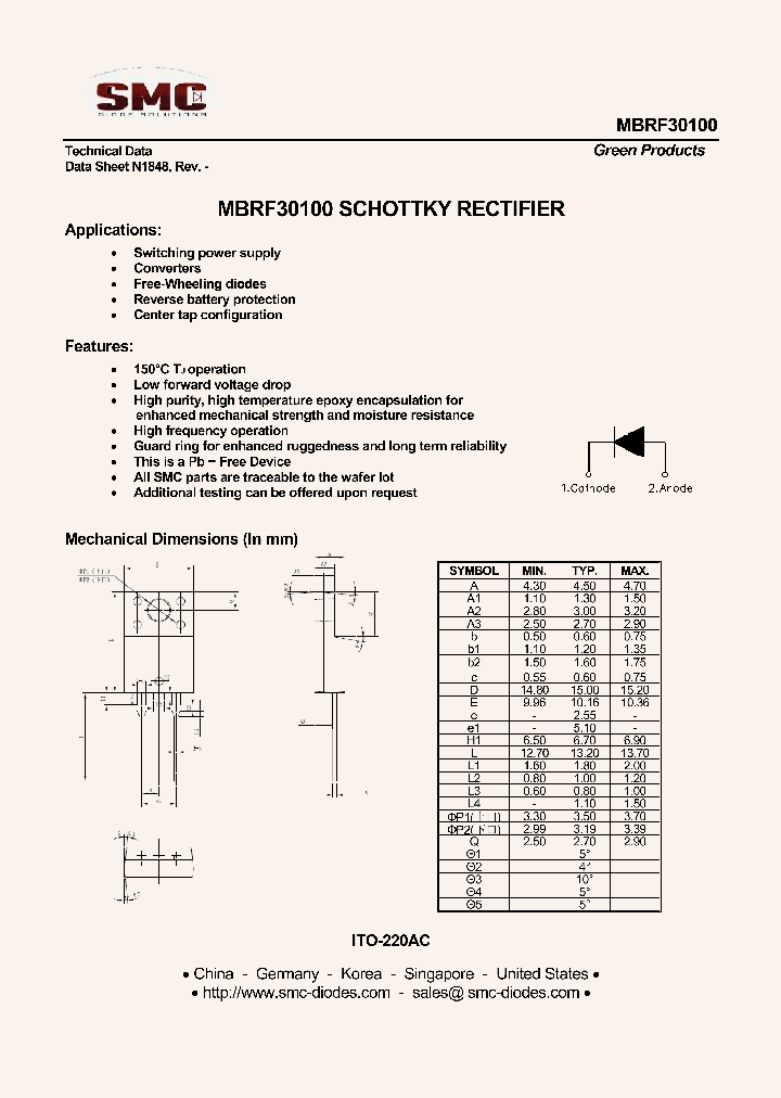 MBRF30100_9024072.PDF Datasheet