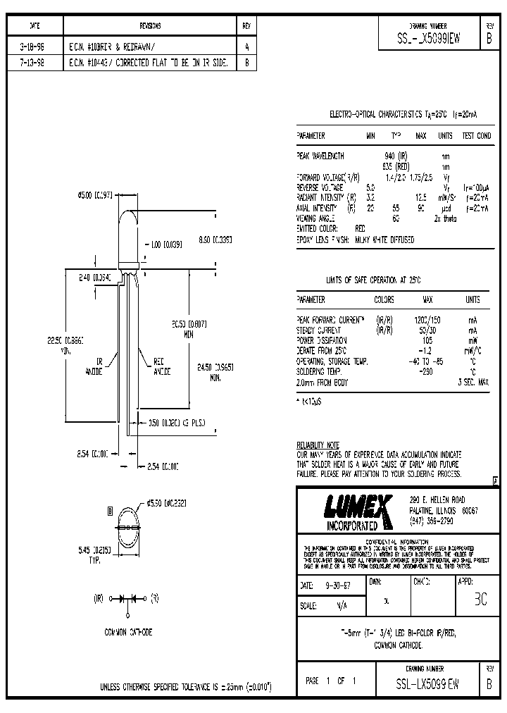 SSL-LX5099IEW_9027051.PDF Datasheet