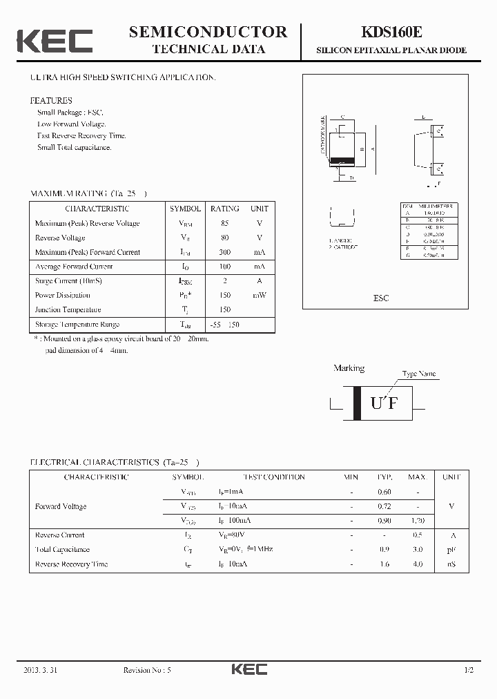 KDS160E-15_9027190.PDF Datasheet