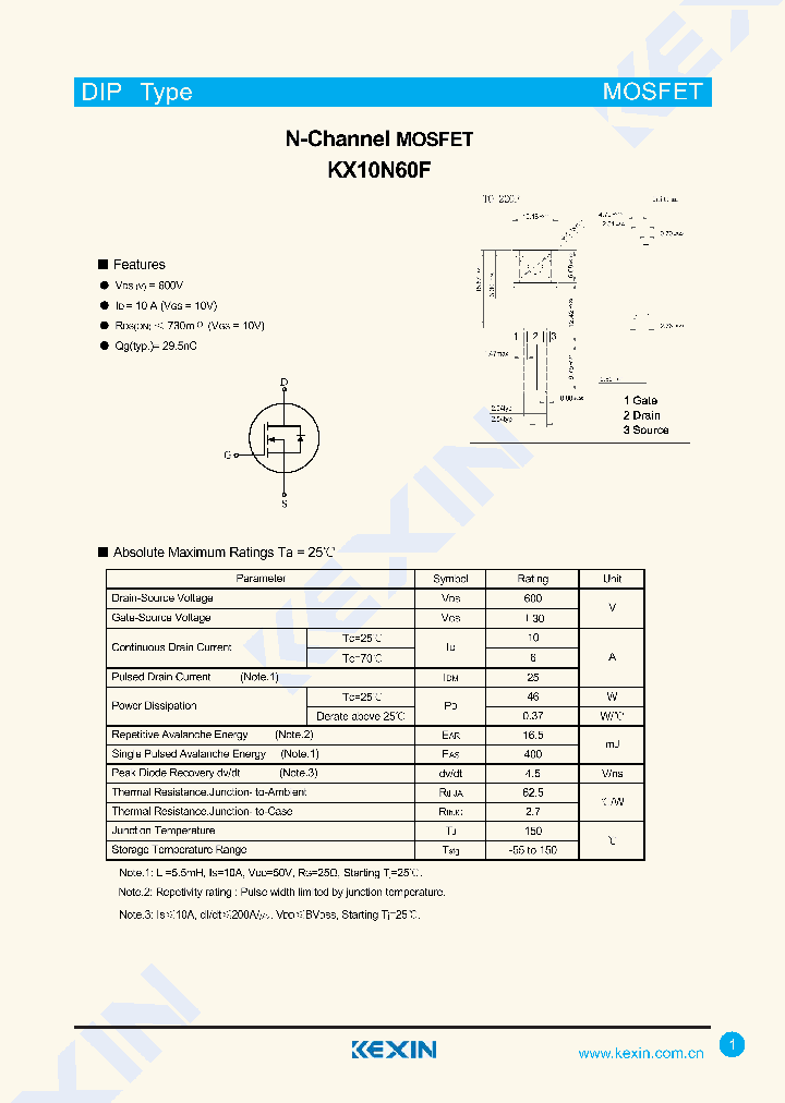 KX10N60F_9028063.PDF Datasheet