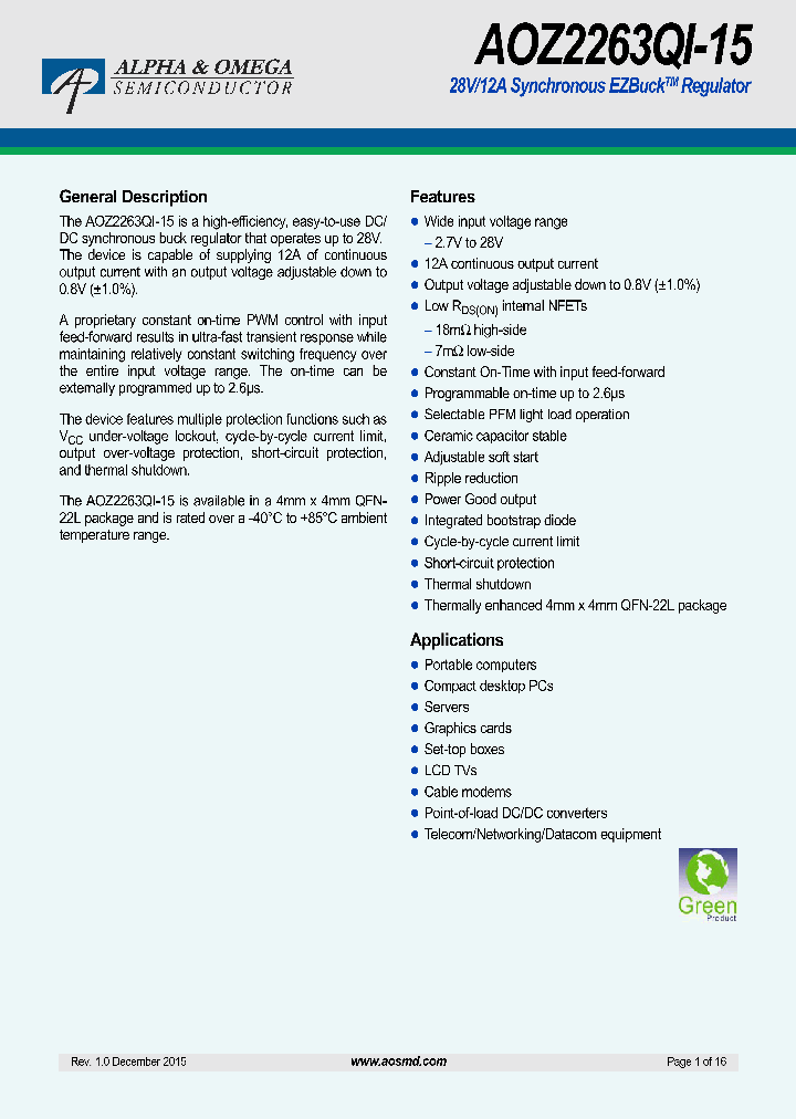 AOZ2263QI-15_9029526.PDF Datasheet