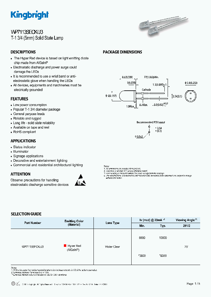 WP7113SECK-J3_9031489.PDF Datasheet