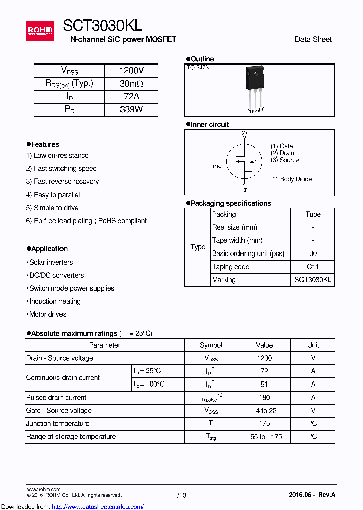 SCT3030KL_9032451.PDF Datasheet