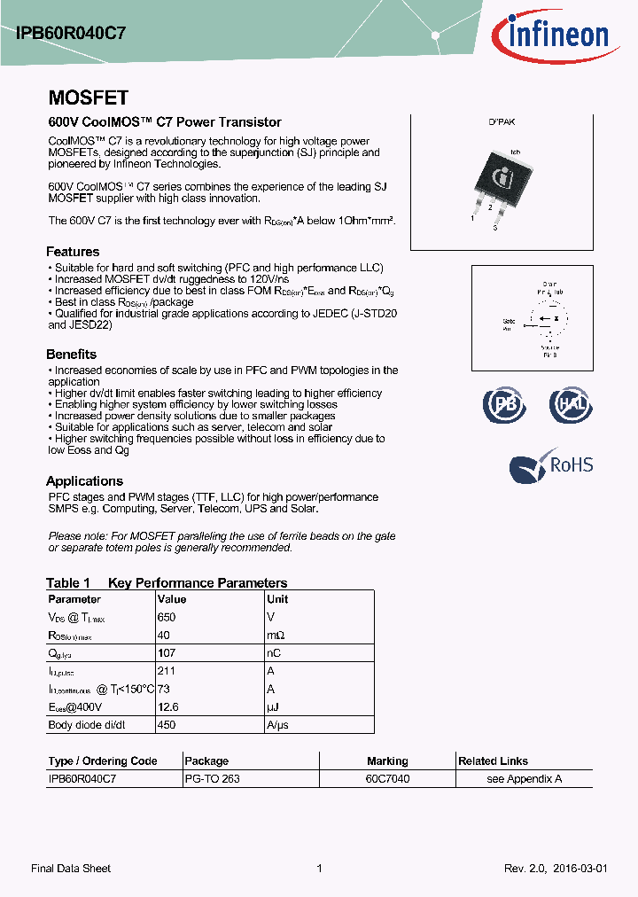 IPB60R040C7_9036551.PDF Datasheet