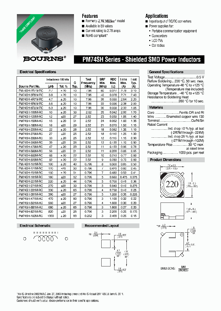 PM74SH-100M-RC_9037156.PDF Datasheet