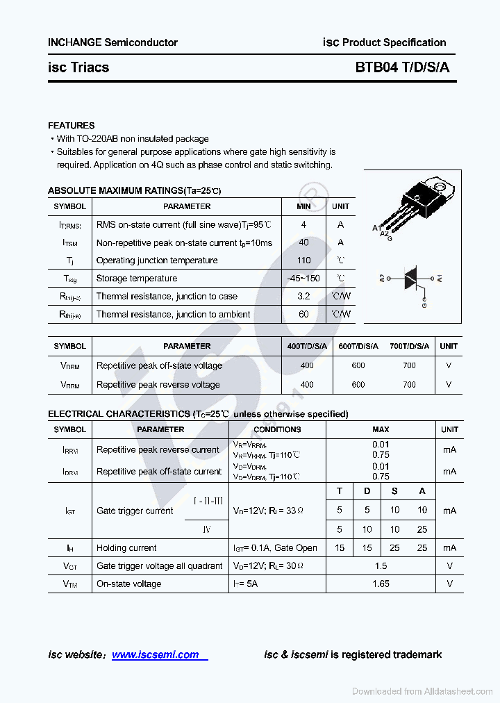 BTB04_9037330.PDF Datasheet