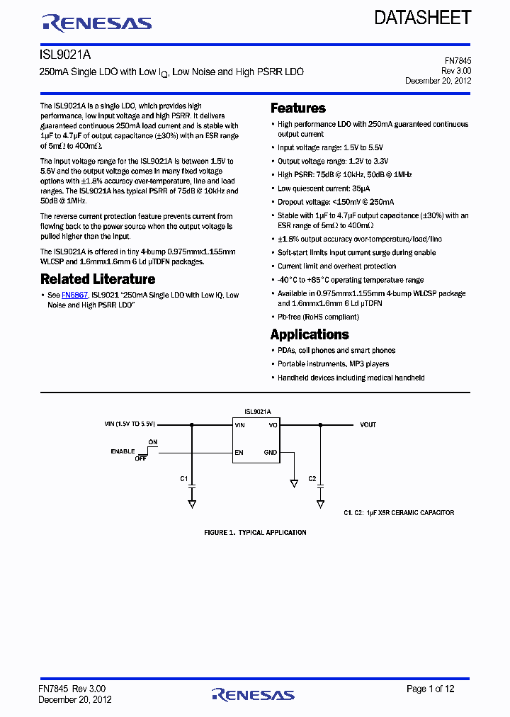 ISL9021AIICZ-EVZ_9040903.PDF Datasheet