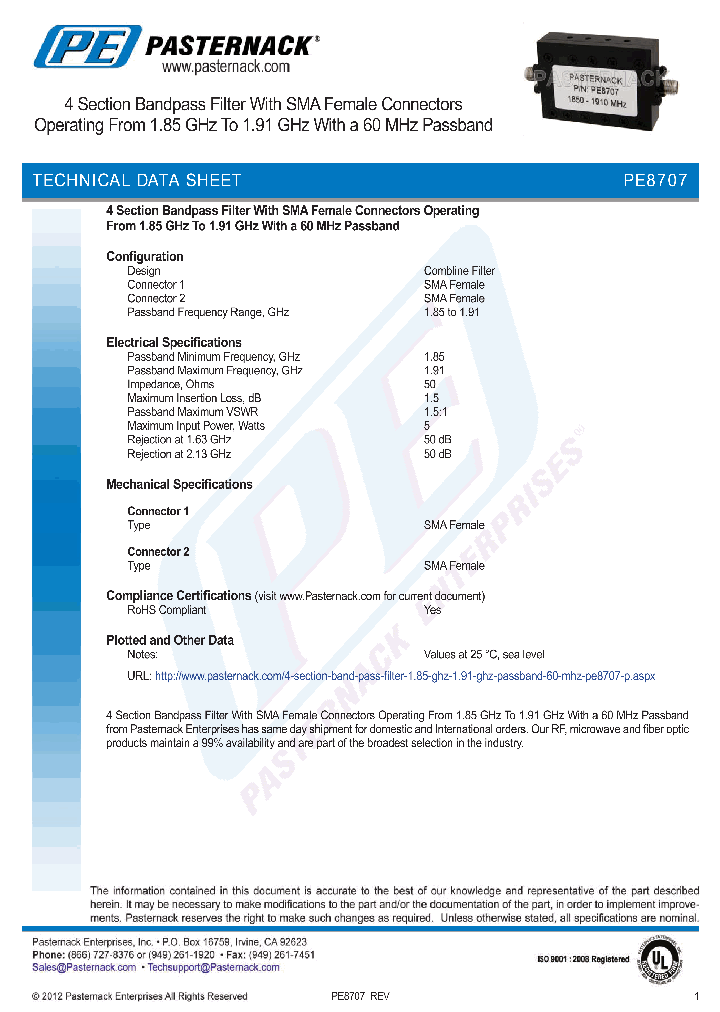 PE8707_9042593.PDF Datasheet