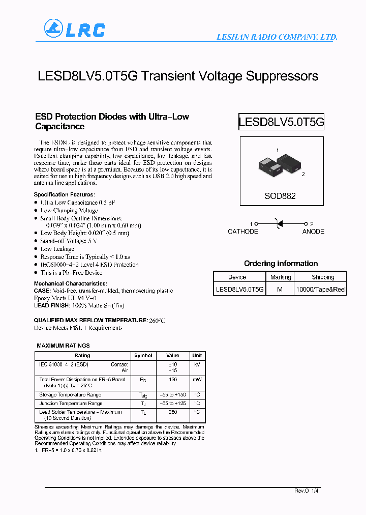 LESD8LV50T5G_9043588.PDF Datasheet