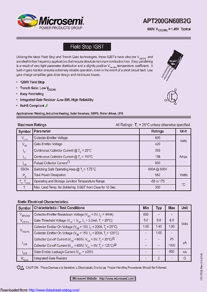 APT200GN60LG_9044474.PDF Datasheet