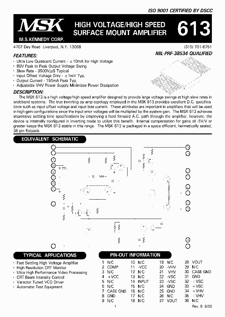 MSK613-15_9044580.PDF Datasheet