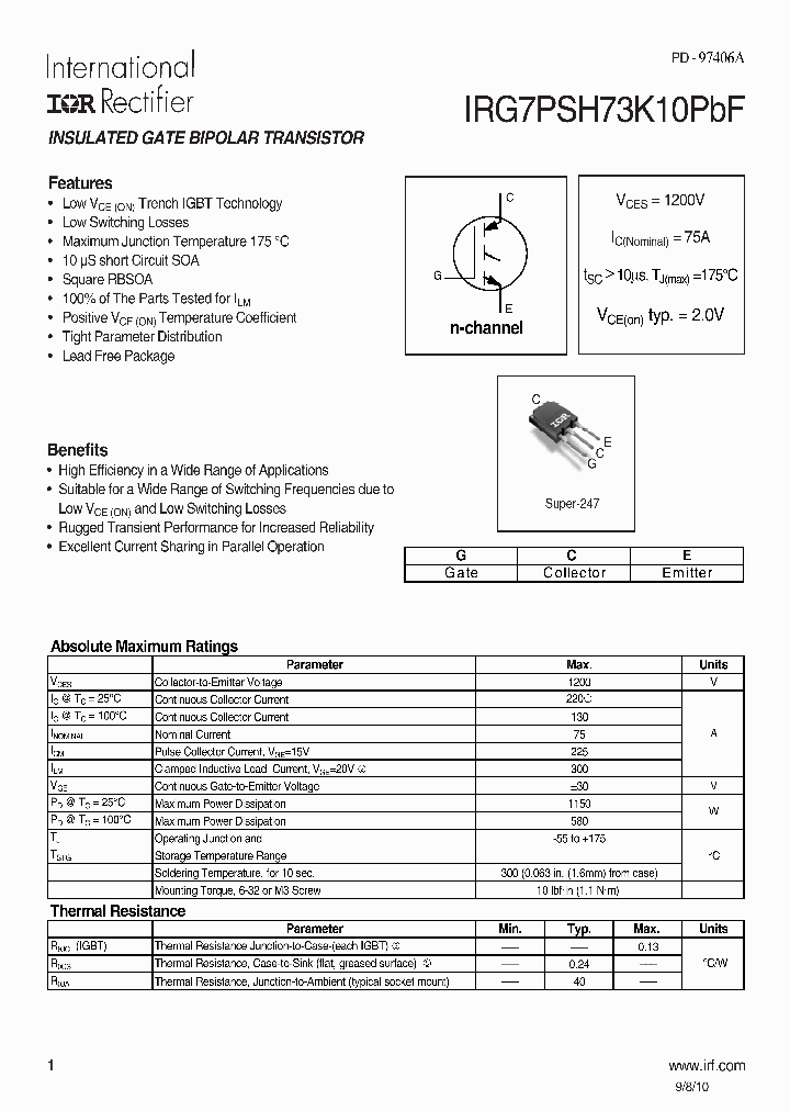 IRG7PSH73K10PBF-15_9045000.PDF Datasheet