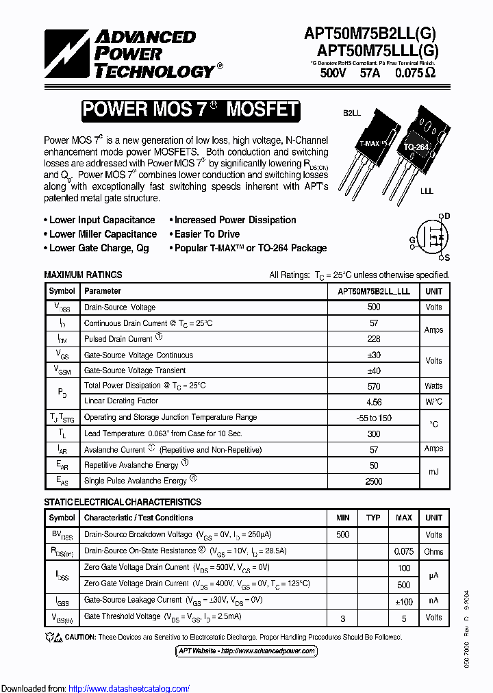 APT50M75B2LLG_9046342.PDF Datasheet