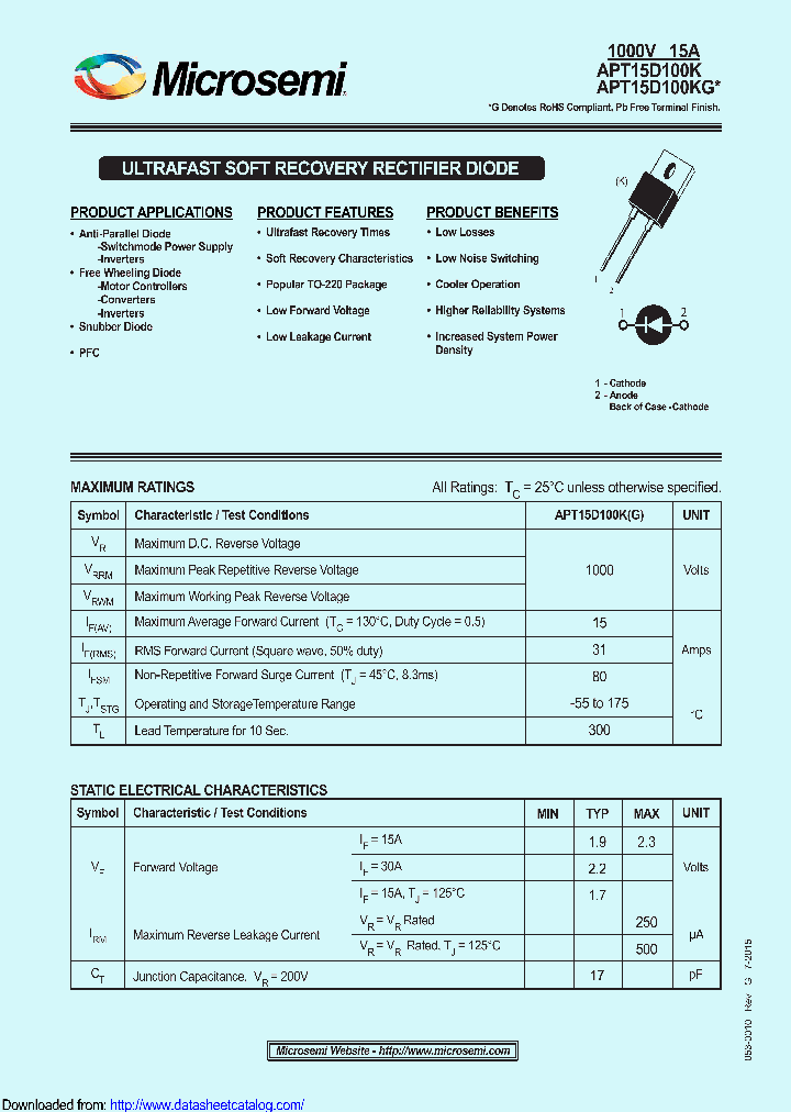 APT15D100KG_9047269.PDF Datasheet