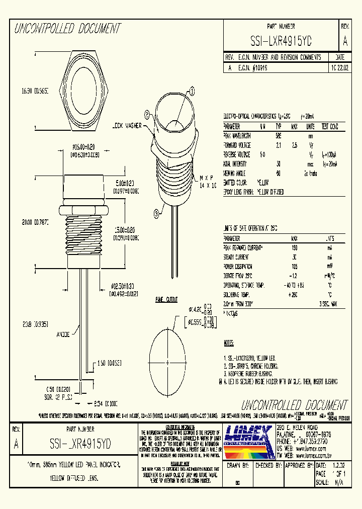 SSI-LXR4915YD_9047740.PDF Datasheet