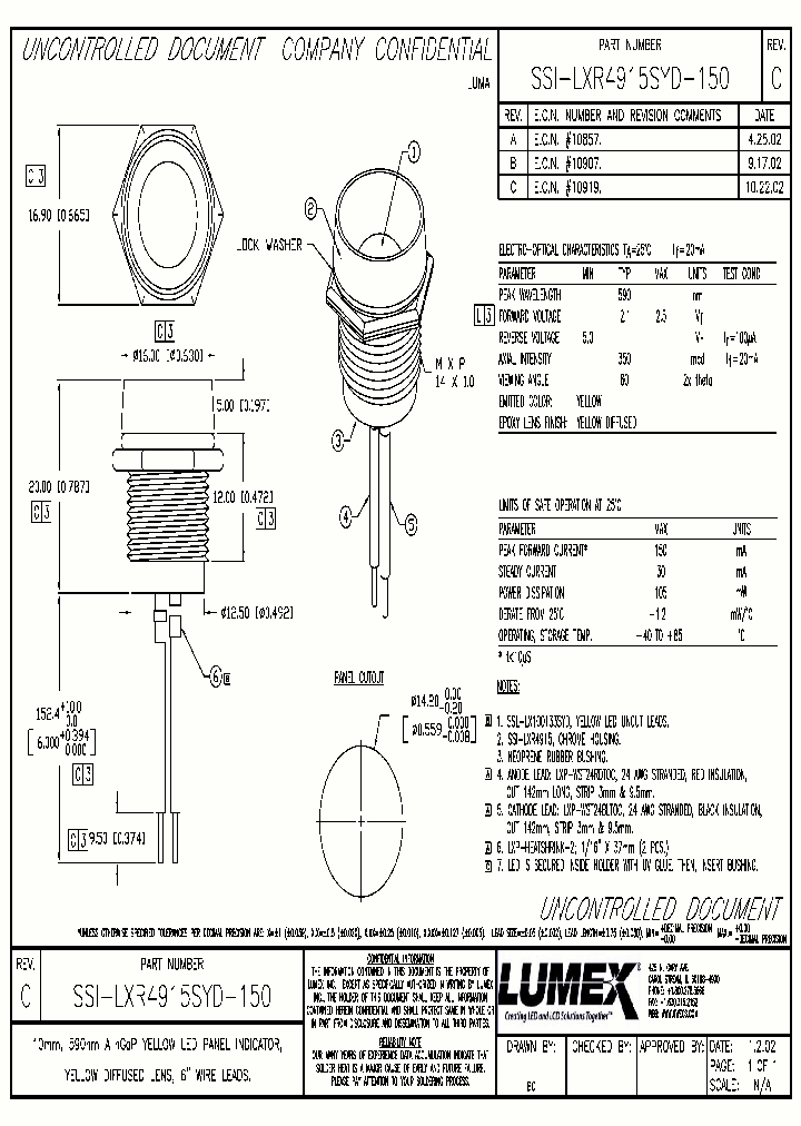 SSI-LXR4915SYD-150_9047736.PDF Datasheet