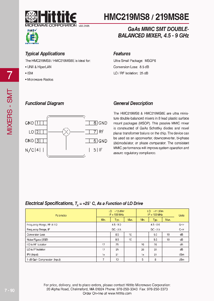 HMC219MS8-06_9047776.PDF Datasheet