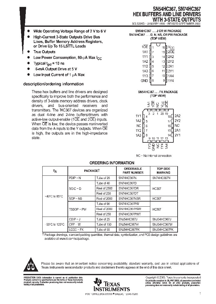 HC367_9052622.PDF Datasheet