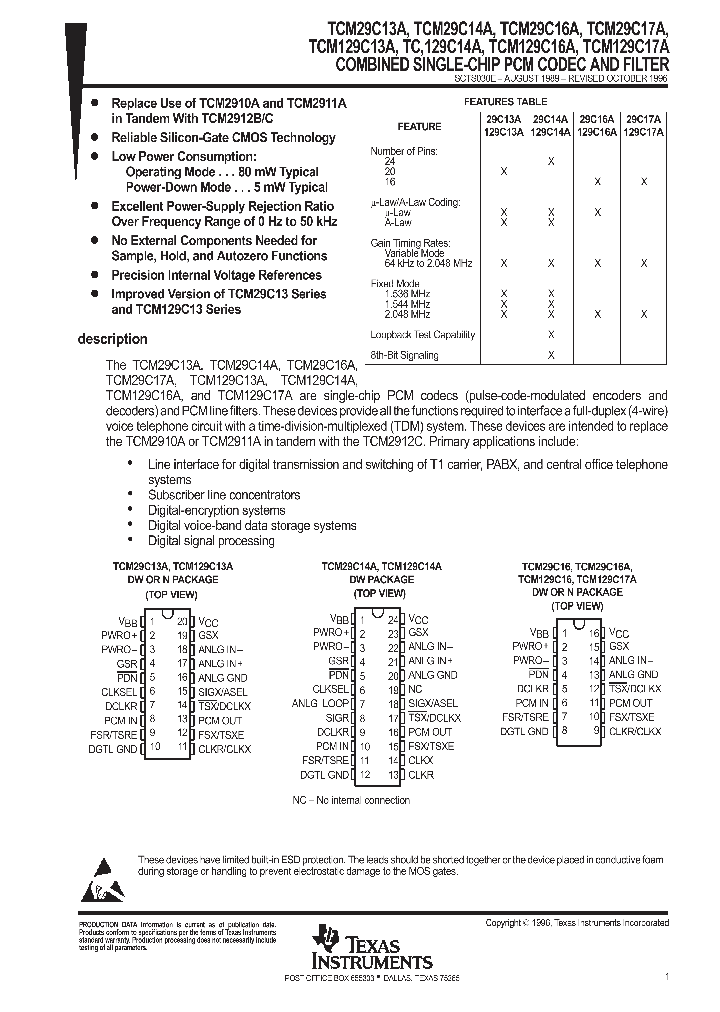 TCM129C16ADW_9054814.PDF Datasheet