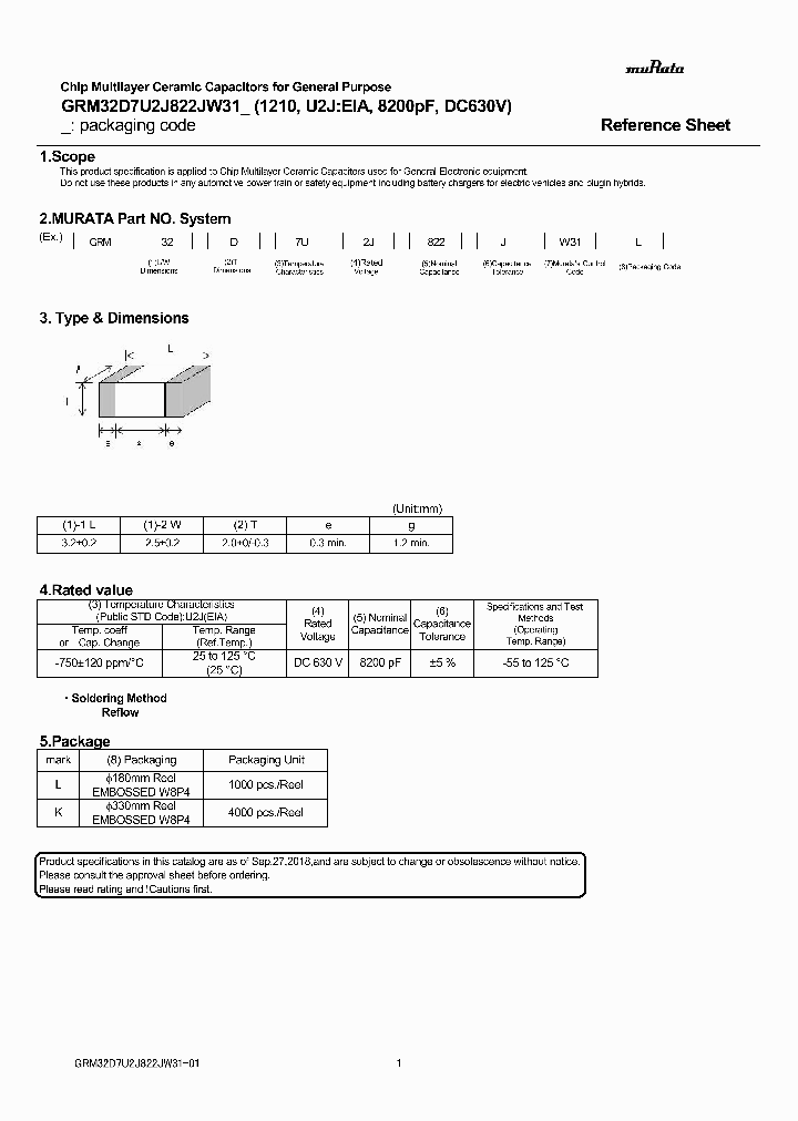 GRM32D7U2J822JW31_9055208.PDF Datasheet