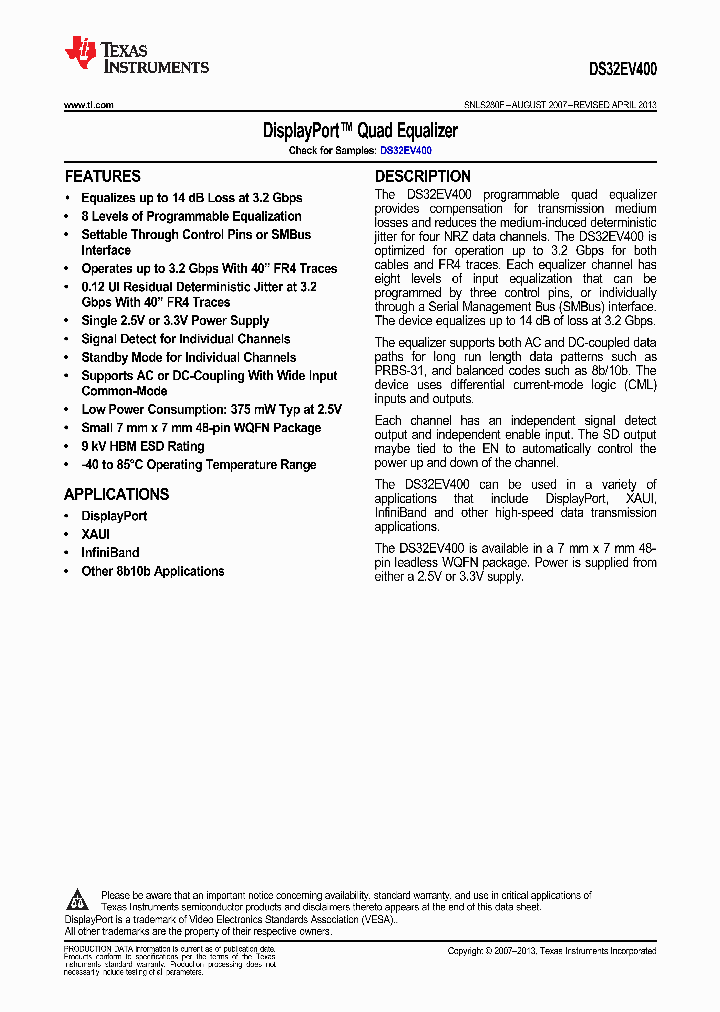 DS32EV400SQNOPB_9055352.PDF Datasheet