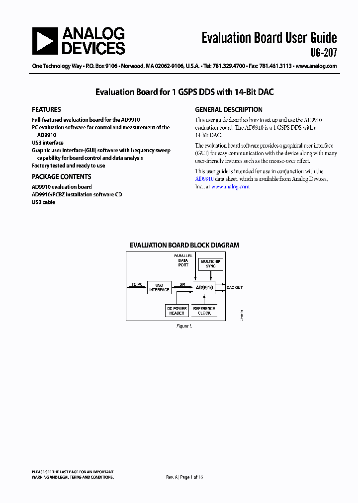UG-207_9055495.PDF Datasheet