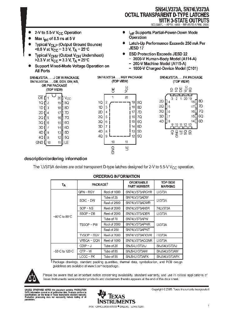 SN74LV373ADBR_9057395.PDF Datasheet