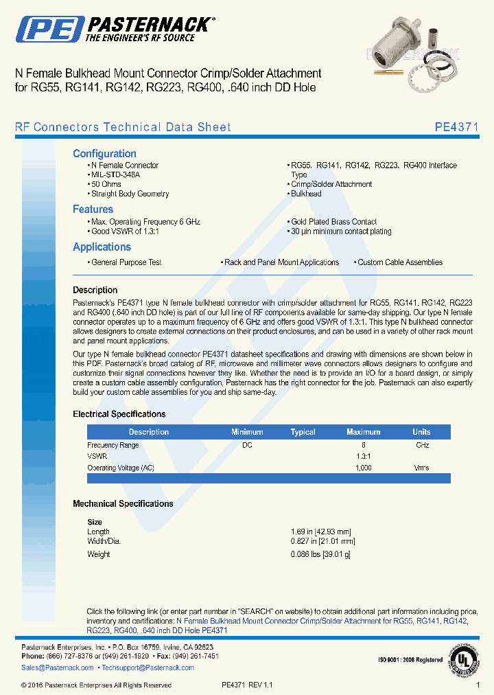 PE4371_9057597.PDF Datasheet