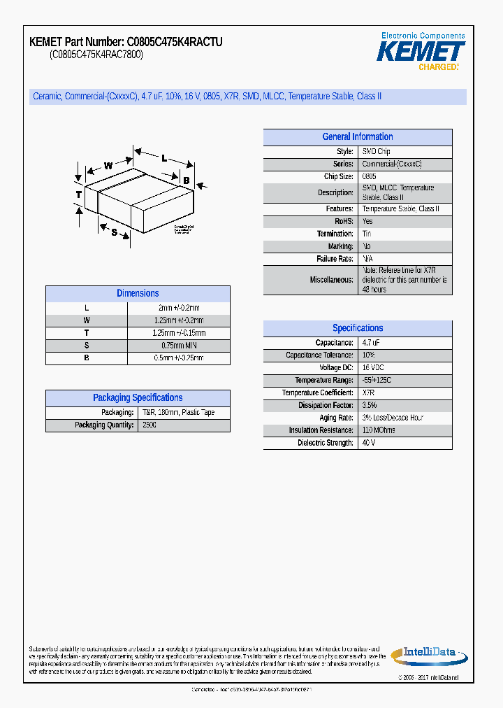 C0805C475K4RACTU_9058020.PDF Datasheet