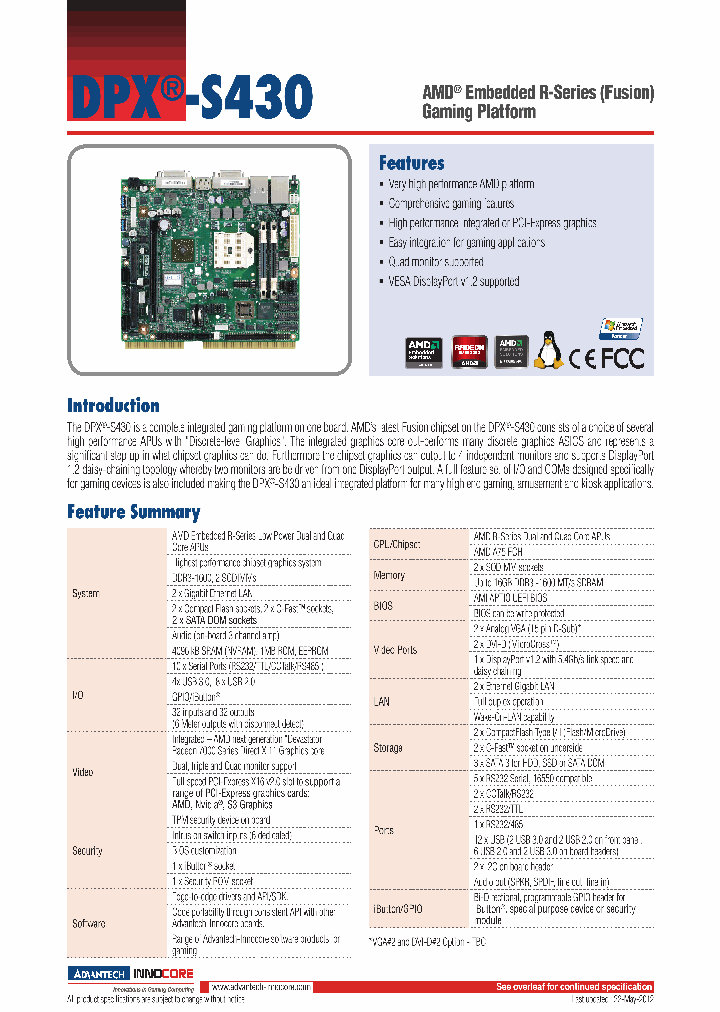 DPX-S430_9058513.PDF Datasheet