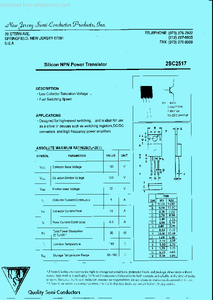 2SC2517_9060011.PDF Datasheet