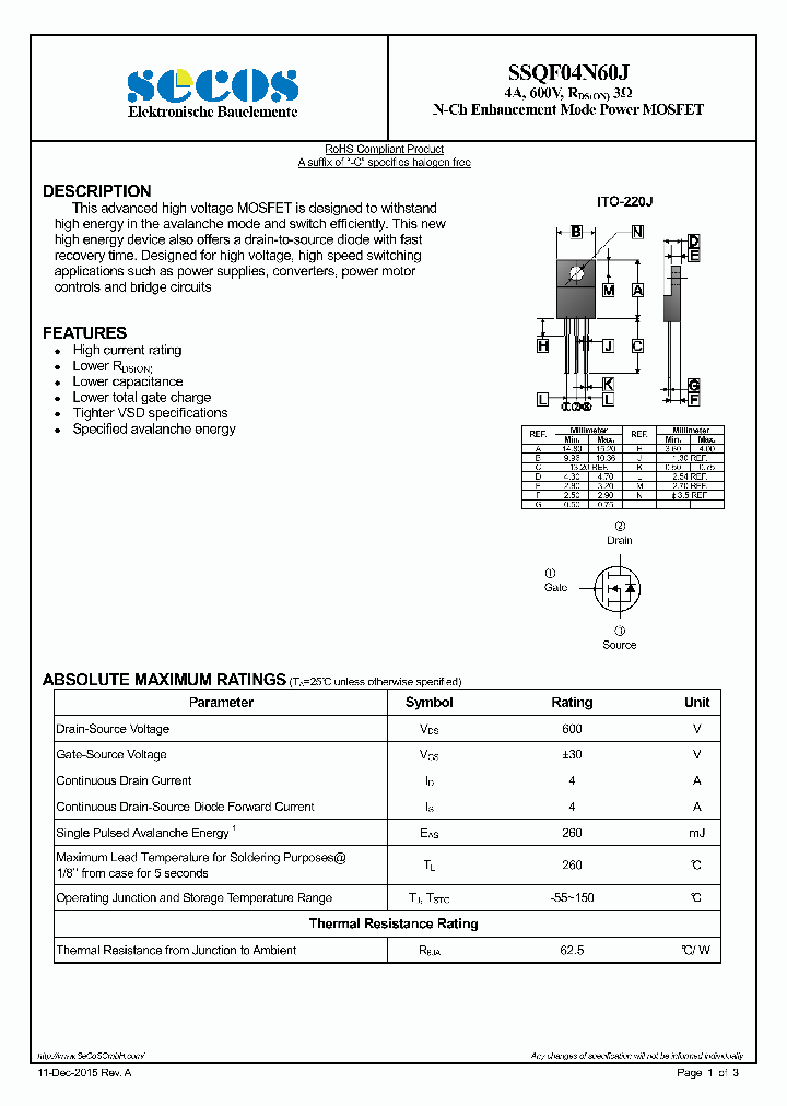 SSQF04N60J_9061195.PDF Datasheet