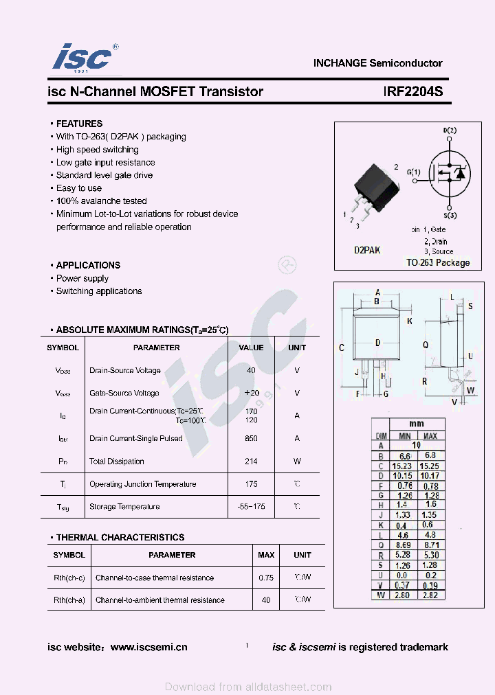 IRF2204S_9065309.PDF Datasheet