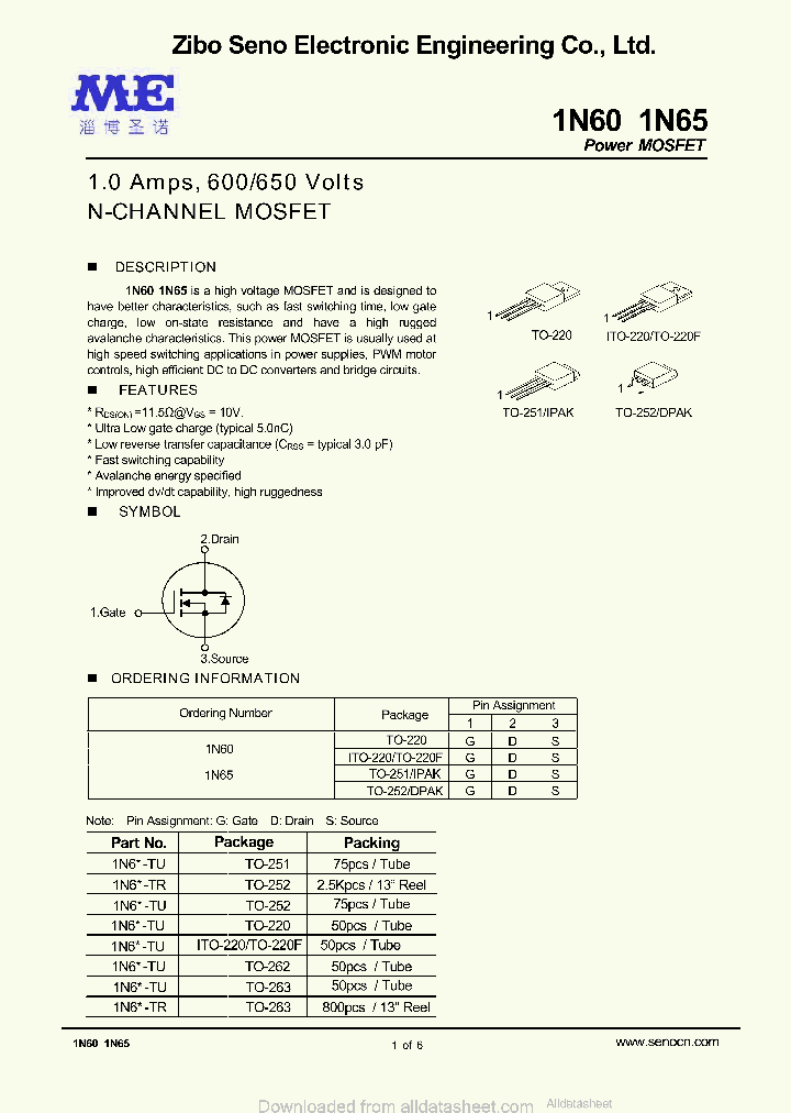 1N65_9070155.PDF Datasheet