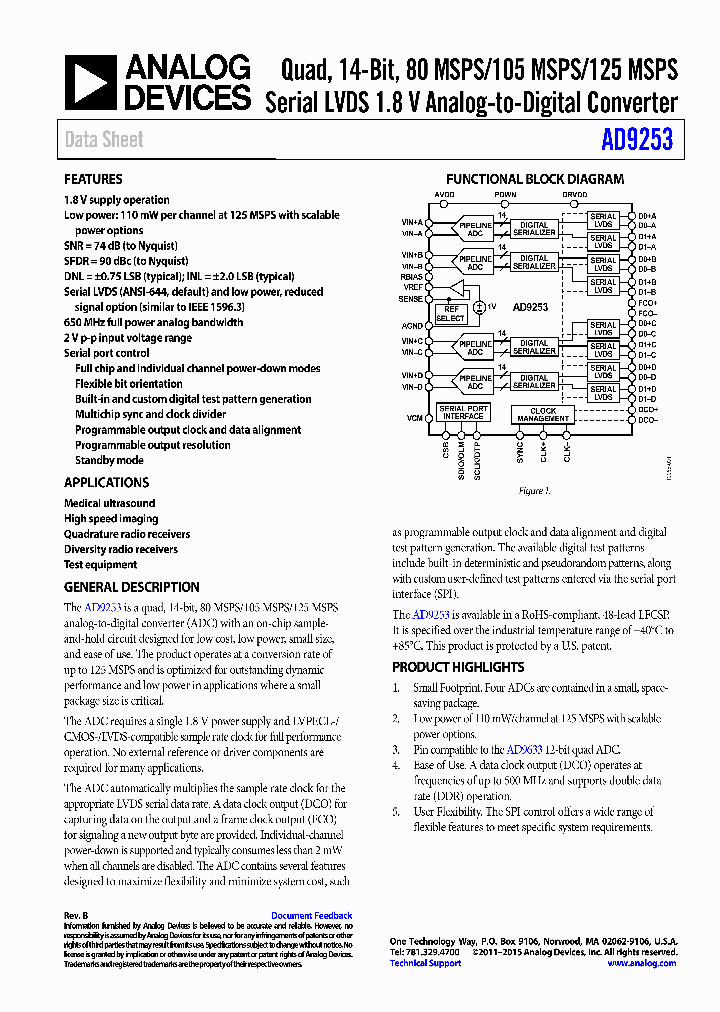 AD9253-125EBZ_9071029.PDF Datasheet